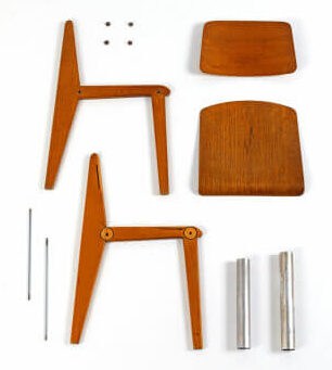 Jean Prouvé, Chaise démontable, 1947