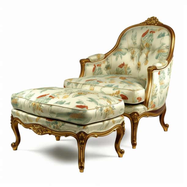 Kapotte hertogin fauteuil