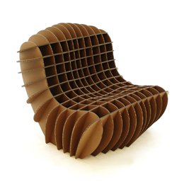 David Graas Fauteuil en carton