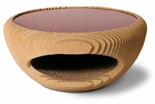 Table de salon en carton