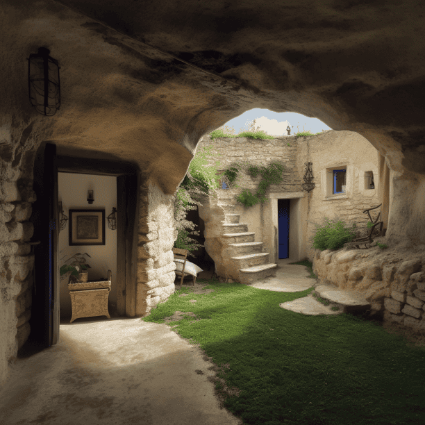 maison troglodyte France