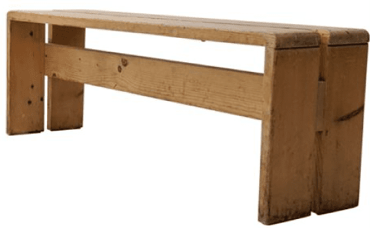 Banc design de Charlotte Perriand