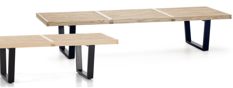 Banc design de George Nelson pour Vitra e1663236704455