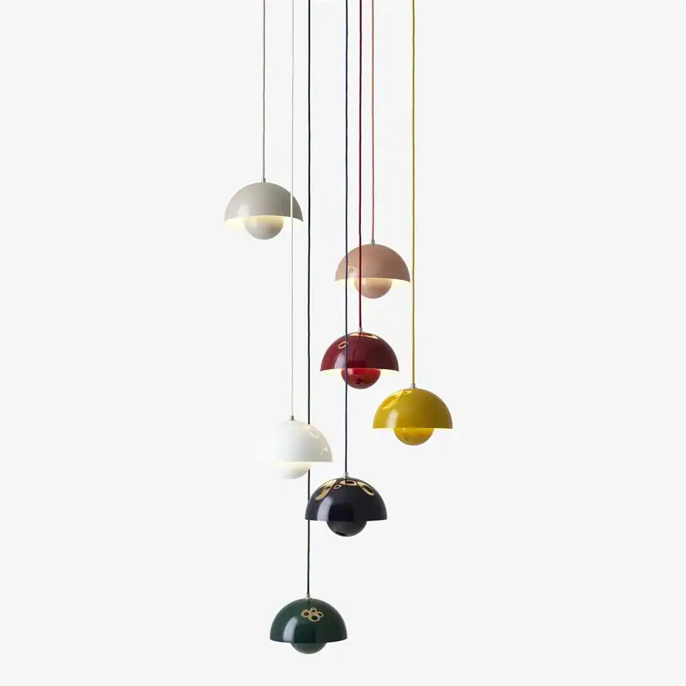 Lampe suspension flowerpot de Verner Panton