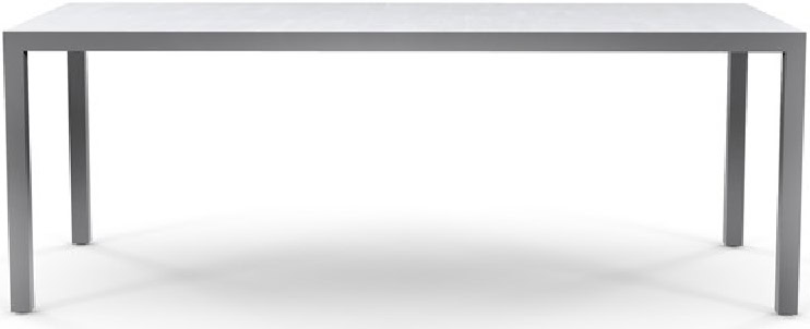 Maarten Van Severen - Table en aluminium