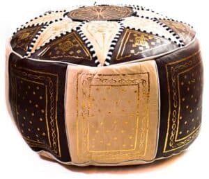 Pouf marocain traditionnel e1652293591404