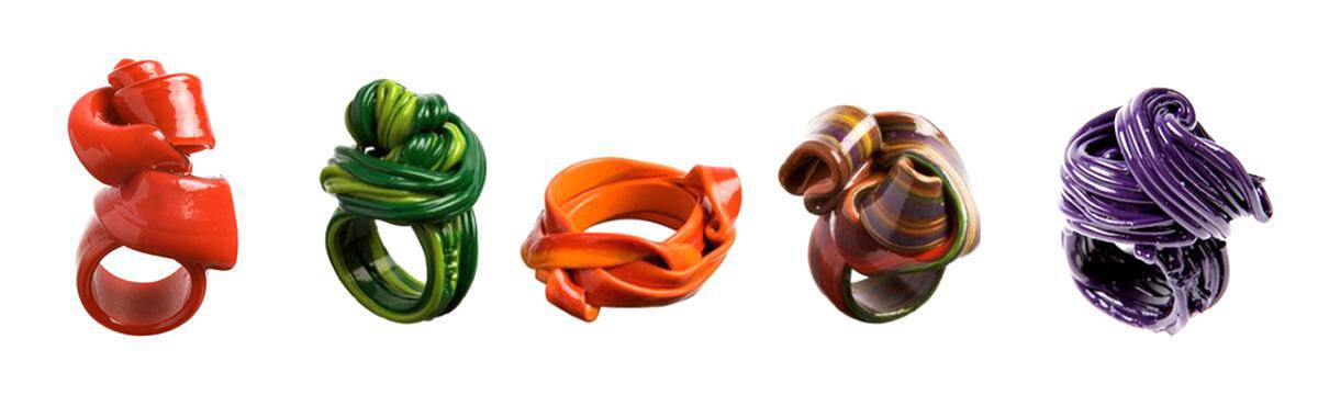 Gaetano Pesce bagues