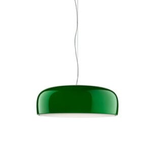 Lampe suspension Smithfield verte Jasper Morrison Flos
