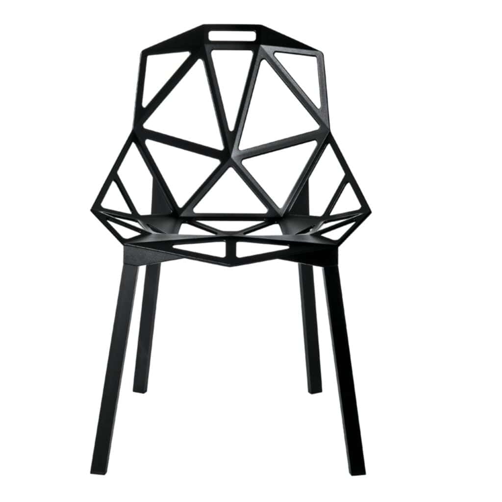 Magis chaise Chair One noire Konstantin Grcic