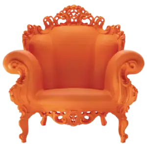 Magis fauteuil Proust orange Alessandro Mendini