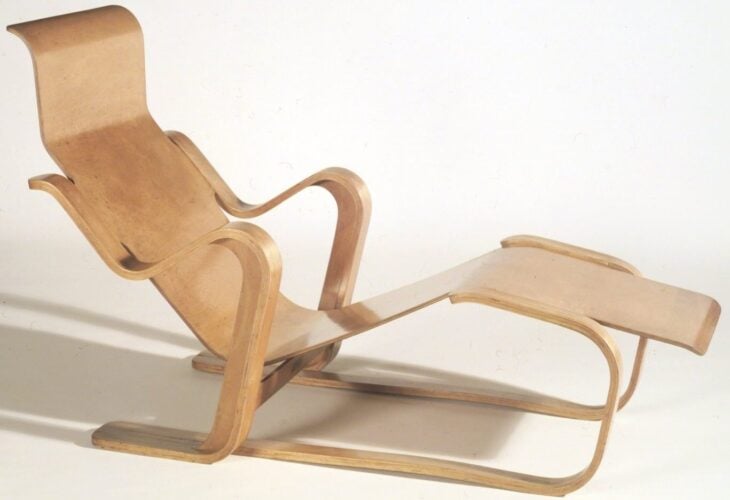 Marcel Breuer Chaise Long chair en contreplaqué