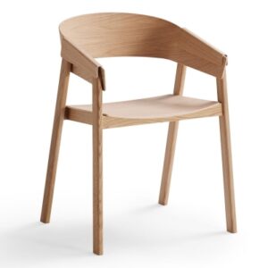 Fauteuil Cover armchair chêne - Thomas Bentzen - Muuto