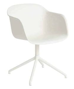 Muuto fauteuil fiber armchair blanc