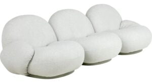 Pierre Paulin, canapé Pacha Lounge 3 places, chez Gubi