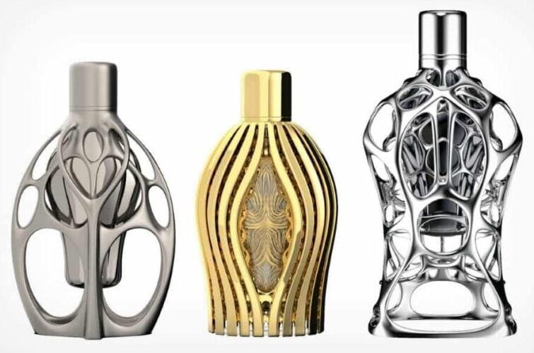 Bouteilles de parfum de Ross Lovegrove