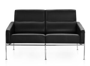 Canapé Série 3300 deux places noir