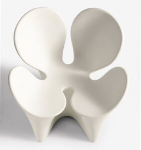 Chaise Clover (dessus) de Ron Arad chez Driade