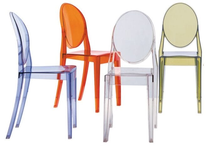 Chaise Victoria Ghost Philippe Starck Kartell