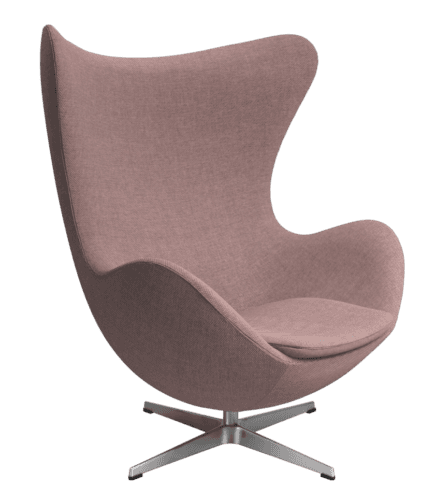 Fauteuil Egg rose Arne Jacobsen