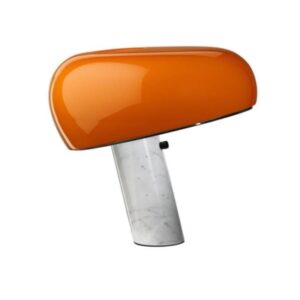 Achille et Pier Giacomo Castiglioni Lampe Snoopy orange
