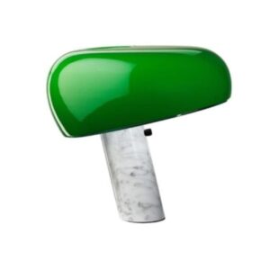 Achille et Pier Giacomo Castiglioni Lampe Snoopy vert