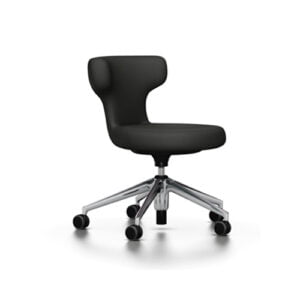 Antonio Citterio Chaise Pivot Stool noire Vitra