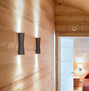 Antonio Citterio lampe murale applique Clessidra brun Flos