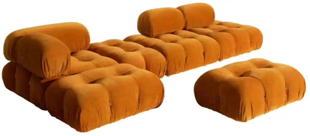 Canapé Camaleonda Enia 571 orange de Mario Bellini