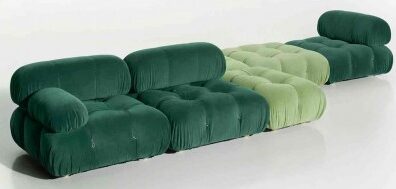 Canape Camaleonda Licata vert B&B Italia