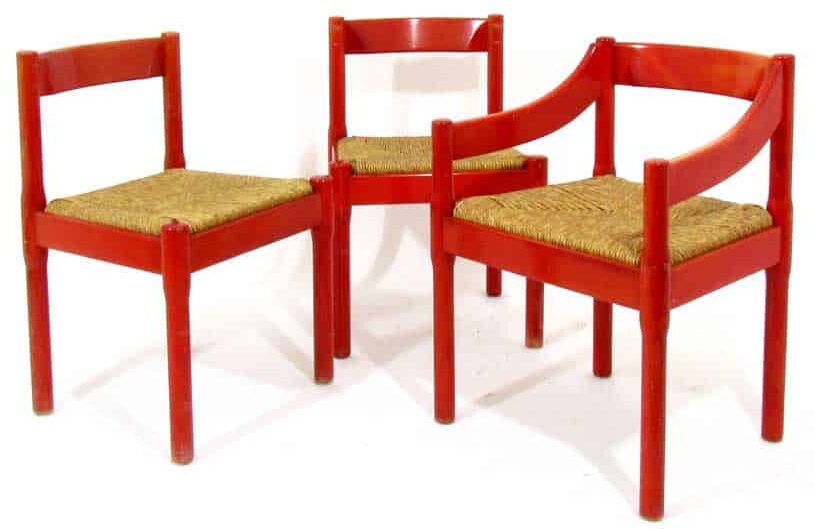 Chaise Carimate de Vico Magistretti chez Cassina