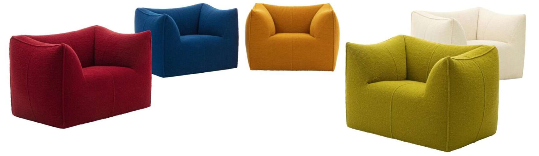 Fauteuil Le Bambole de Mario Bellini chez B&B Italia
