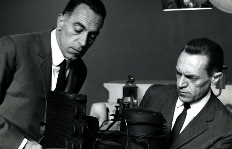 Les frères Pier Giacomo et Achille Castiglioni