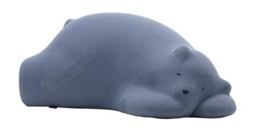 Pouf design Resting Bear bleu Front Vitra
