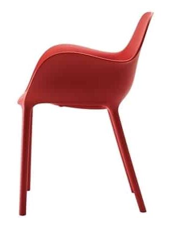 Chaise Sabinas rouge de Javier Mariscal - Vondom