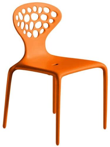 Chaise Supernatural orange Ross Lovegrove Moroso