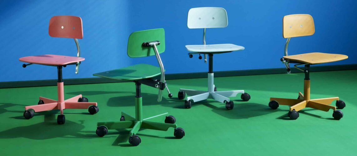 Chaise de bureau pour enfant Kevi de Jørgen Rasmussen chez Montana