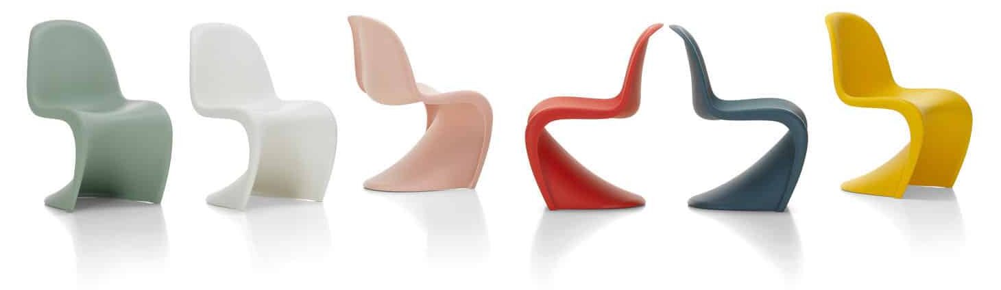 Chaise design pour enfant Panton Junior de Verner Panton chez Vitra