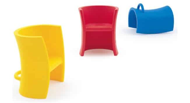 Chaise pour enfant Trioli Cheval à bascule Eero Arnio Magis