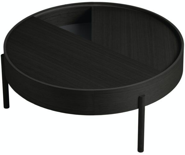 Table basse Arc en frêne noir Julie Begtrup et Ditte Vad