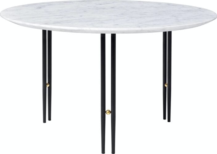 Table basse marbre blanc de Carrare Gubi GamFratesi