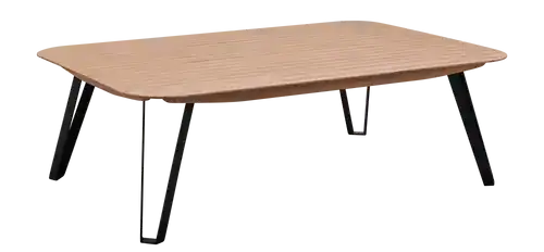 Table basse rectangulaire en hêtre