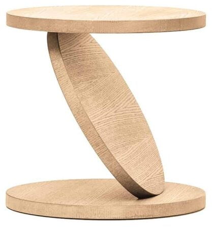 Table basse ronde en bois Match Point Baleri Italia