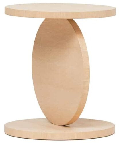 Table basse ronde en bois Omri Revesz Baleri Italia