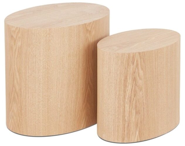 Tables basses design en frêne