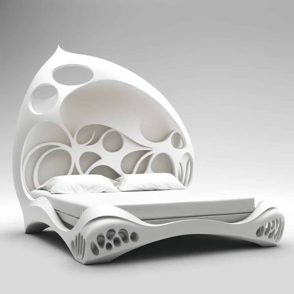 Lit design Midjourney style Ross Lovegrove