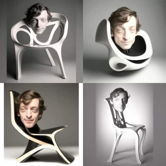 Ludovic Bablon Midjourney chaise Ludovic Bablon Midjourney chaise