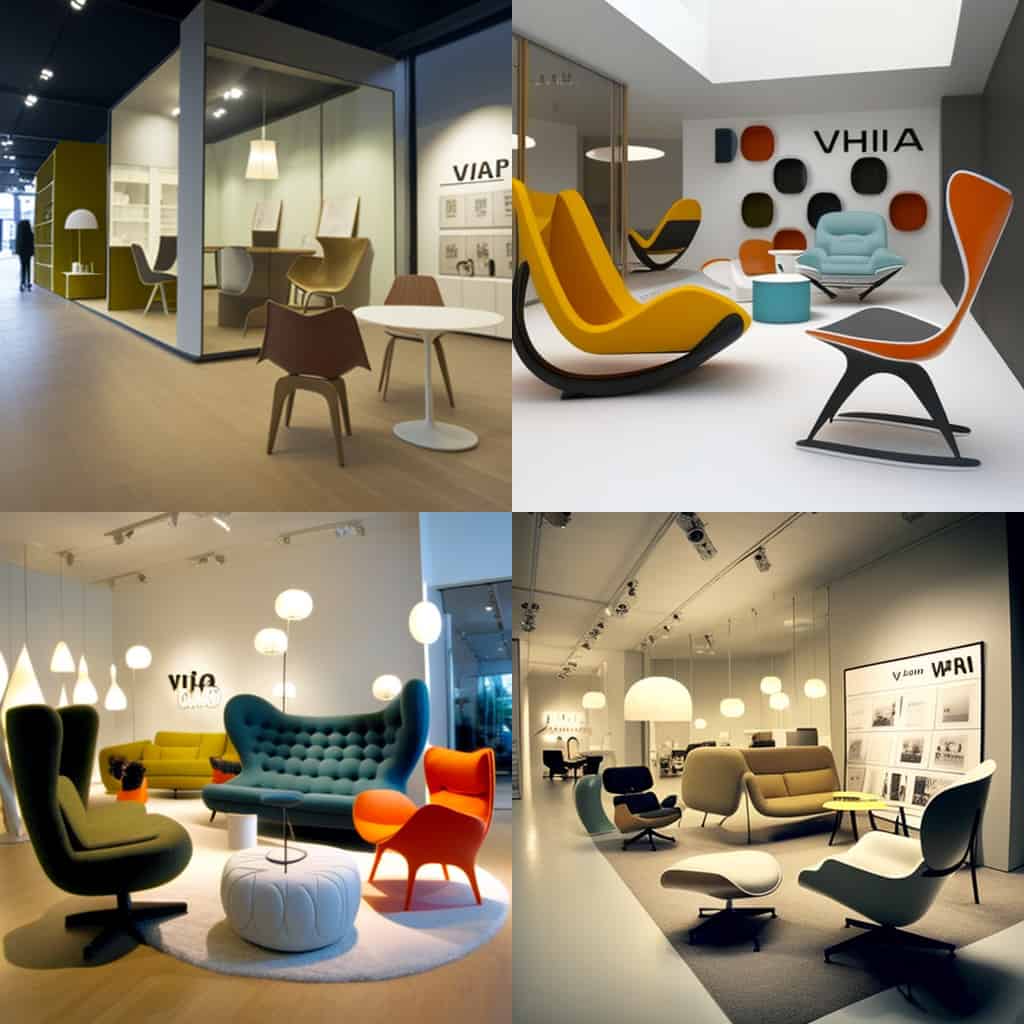Midjourney Showroom Vitra Midjourney Showroom Vitra