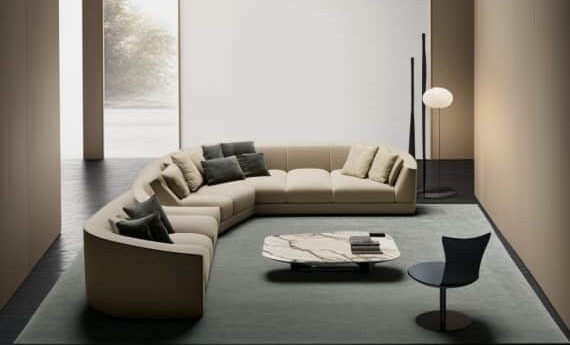 Canapé Bristol Jean-Marie Massaud Poliform