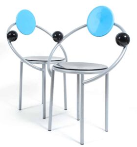 Chaise First de Michele De Lucchi - style Memphis