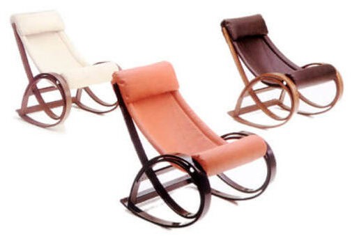 Fauteuil à bascule Sgarsul Rocking Chair - Gae Aulenti - Poltronova